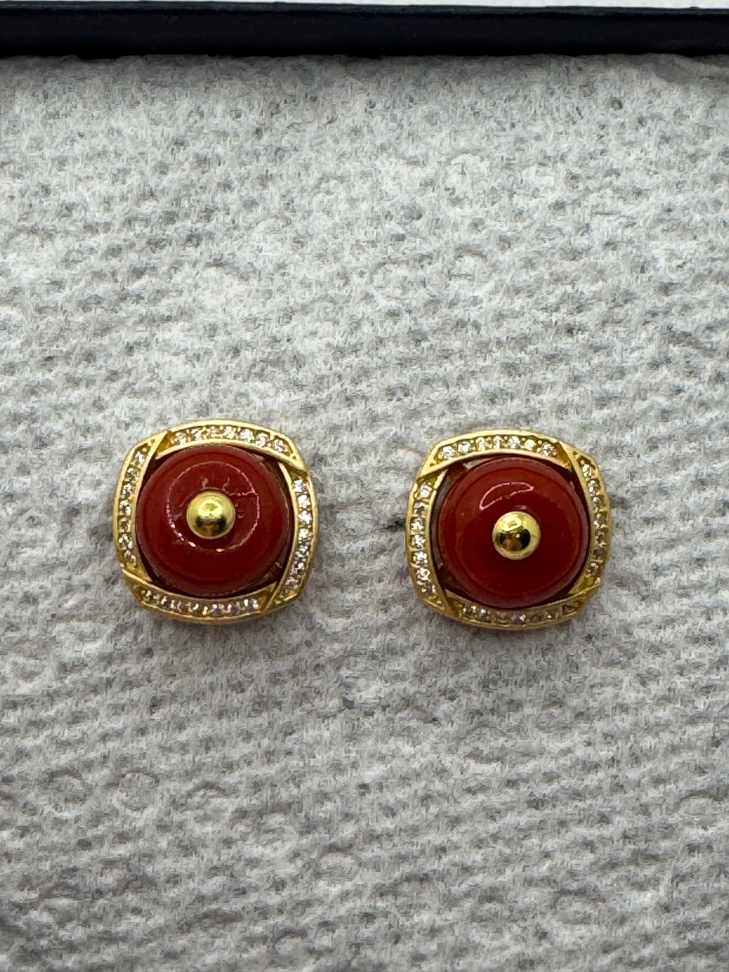Coral earring