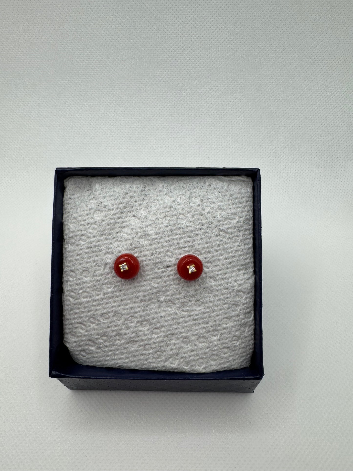 Coral earring