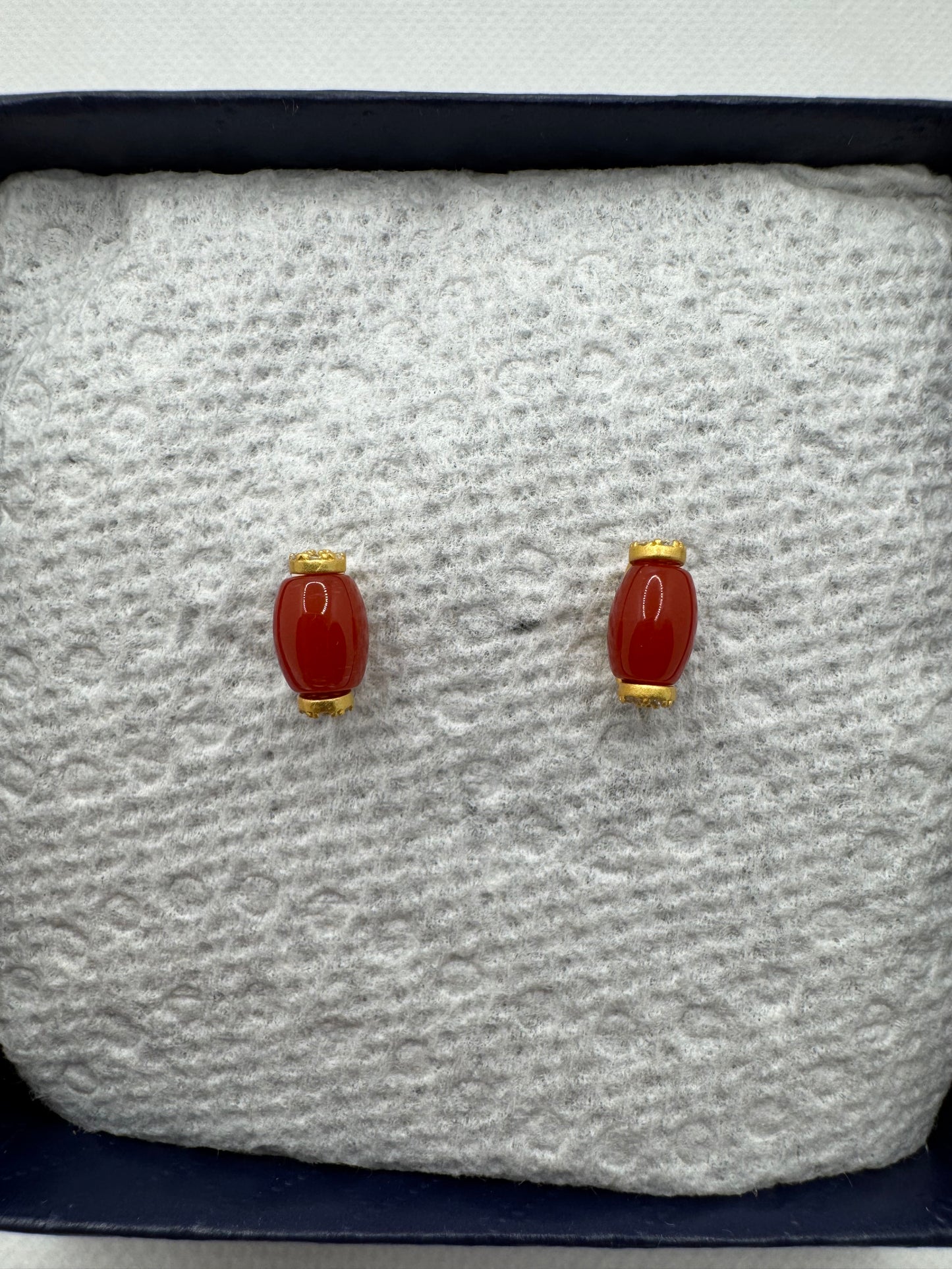 Coral earring