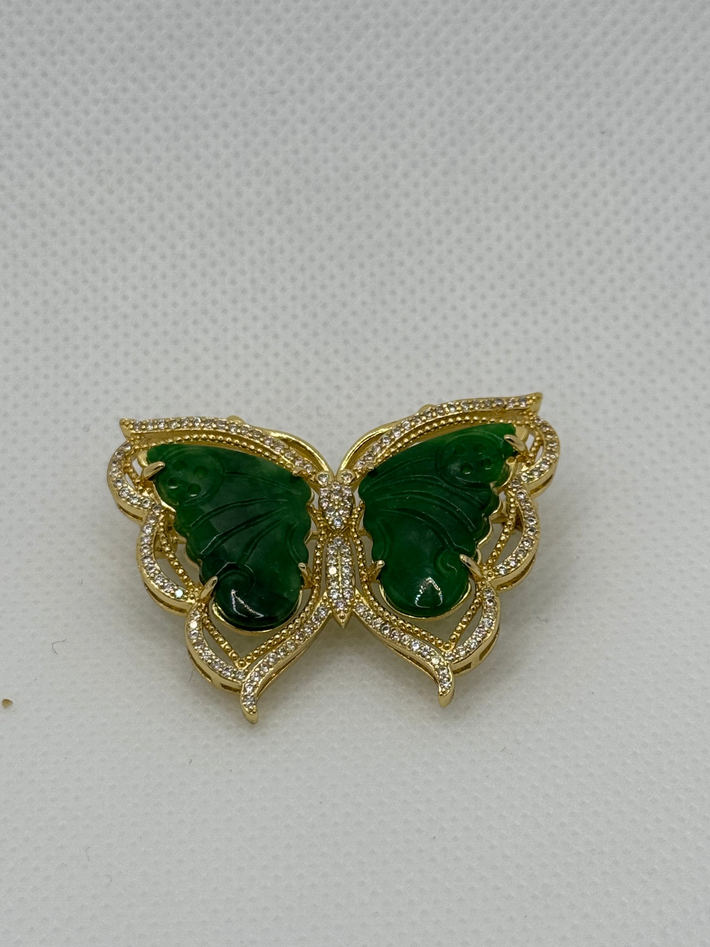 Luxury Jade brooch