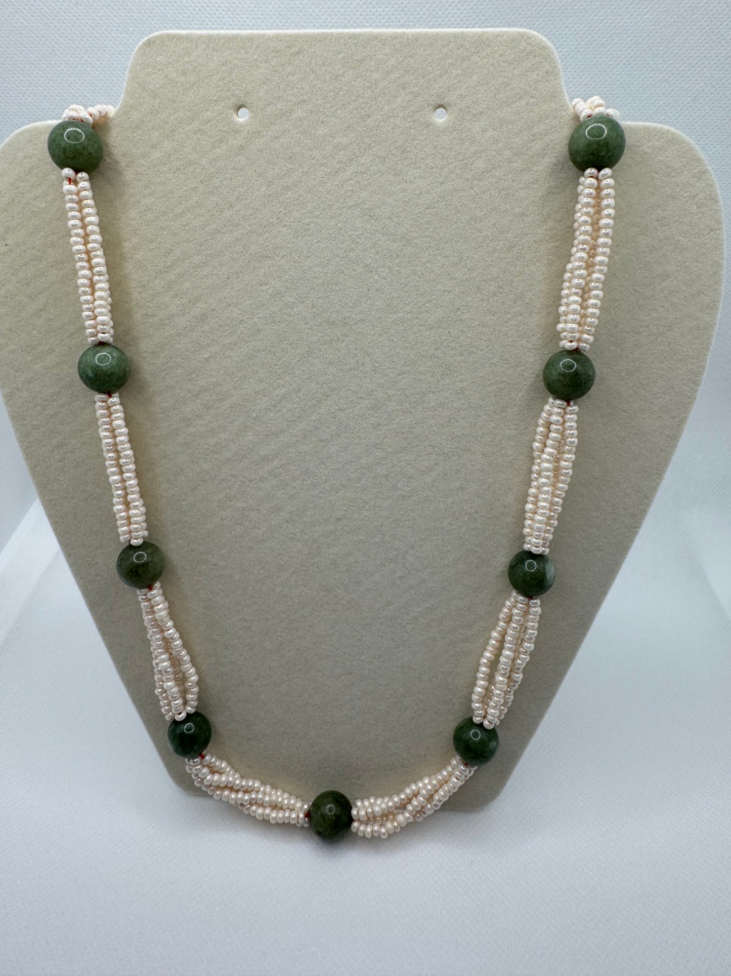Jade pearl jewelry