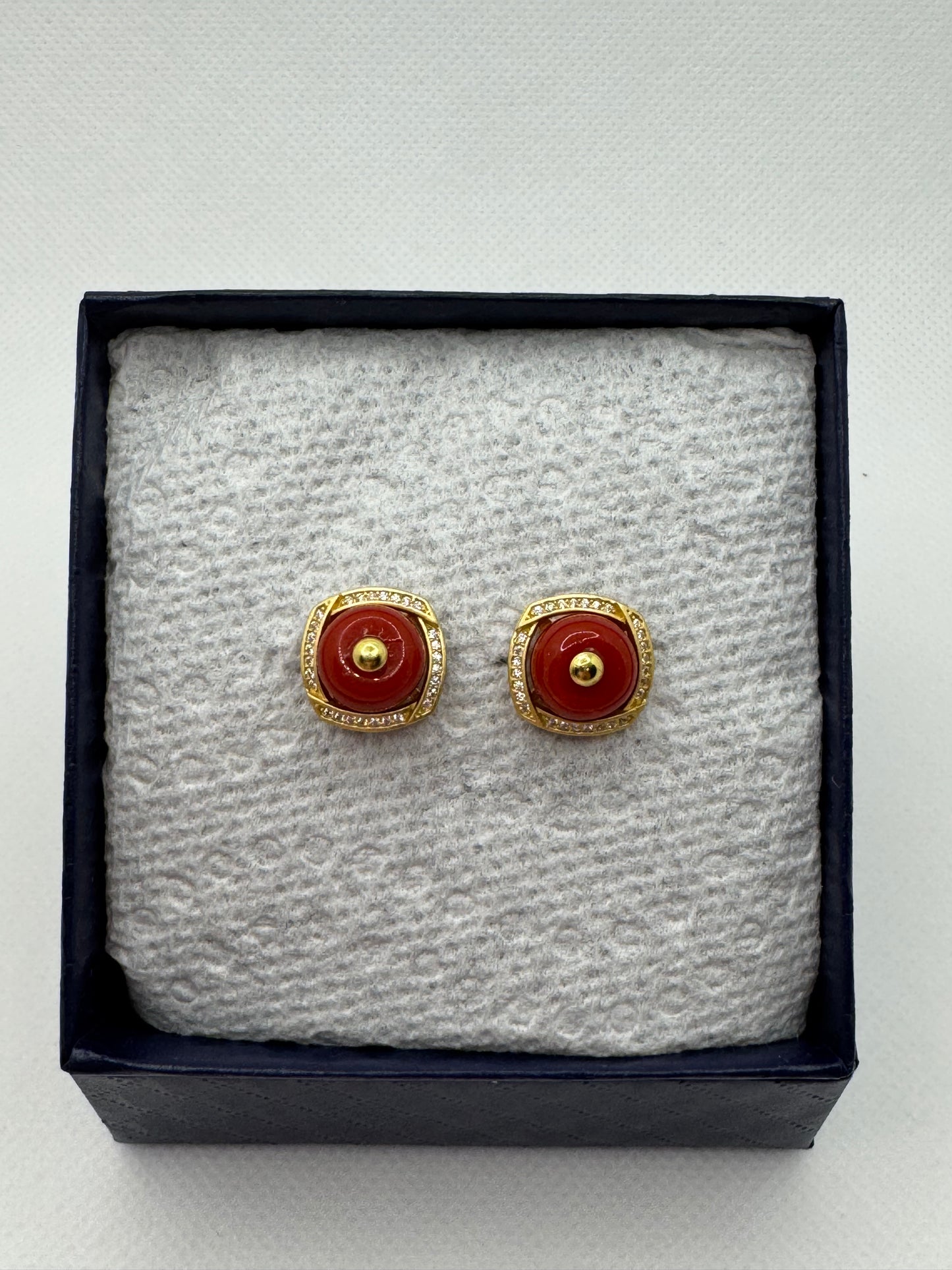 Coral earring