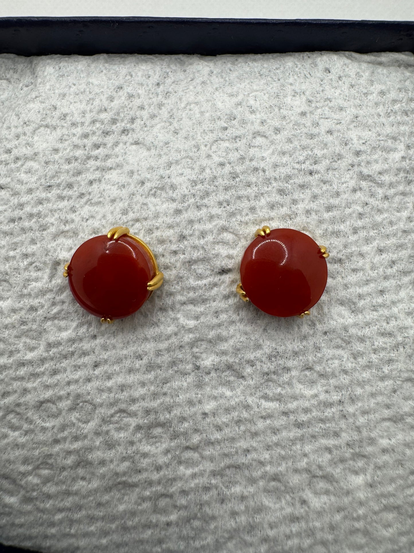 Coral earring