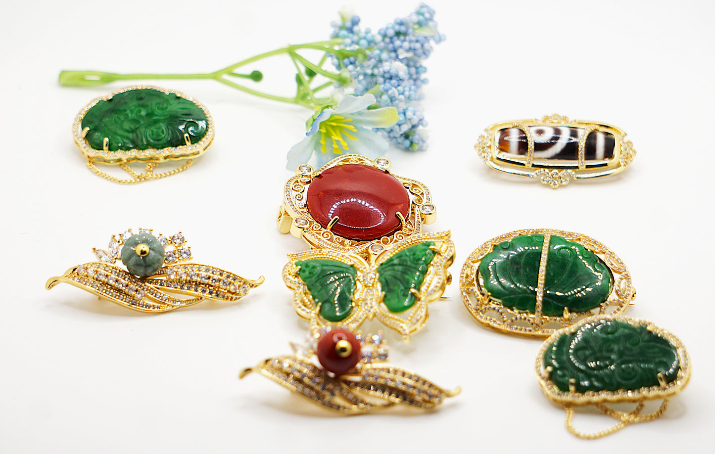 Jade earring