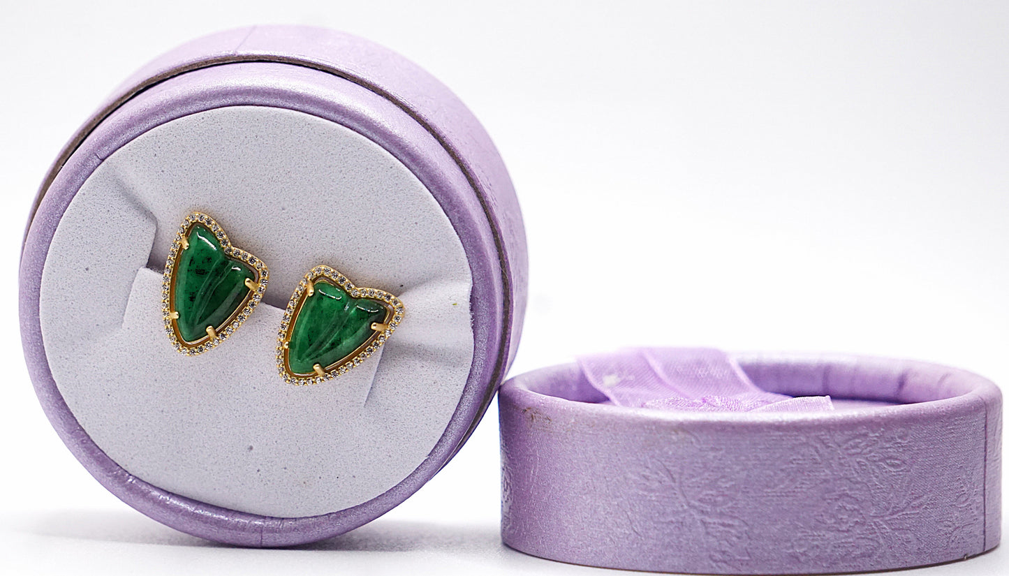 Jade earring