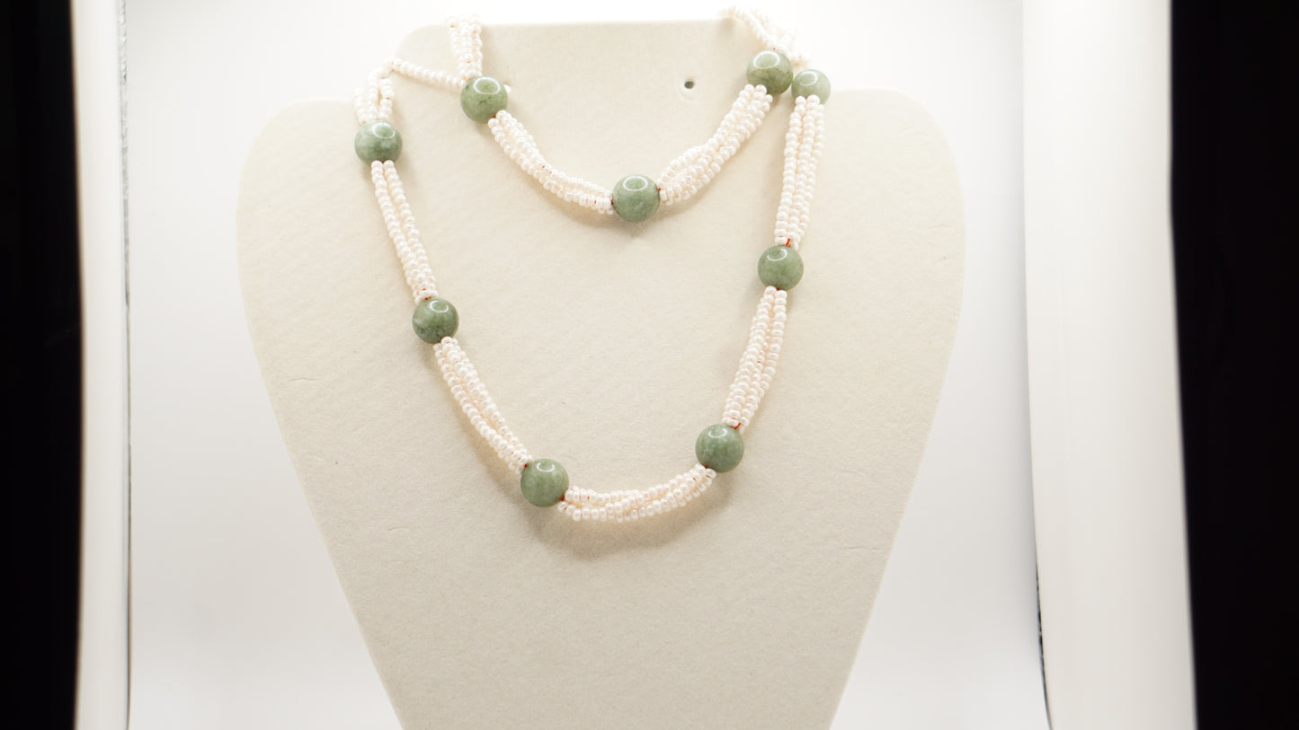 Jade pearl jewelry
