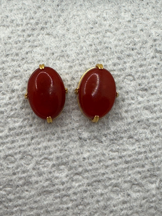 Coral earring