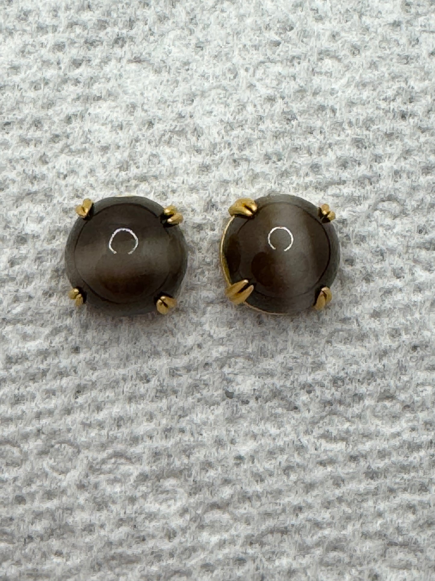 Dzi bead earring