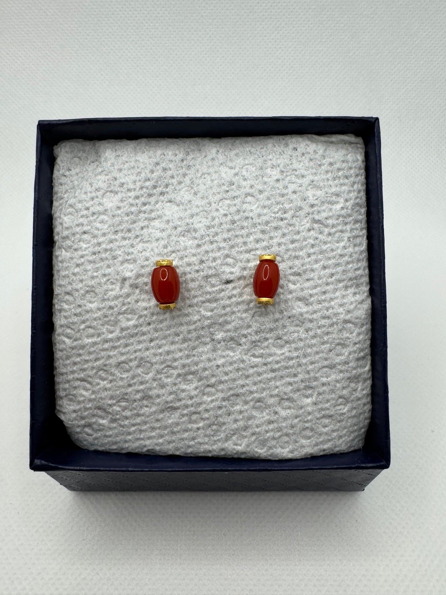 Coral earring
