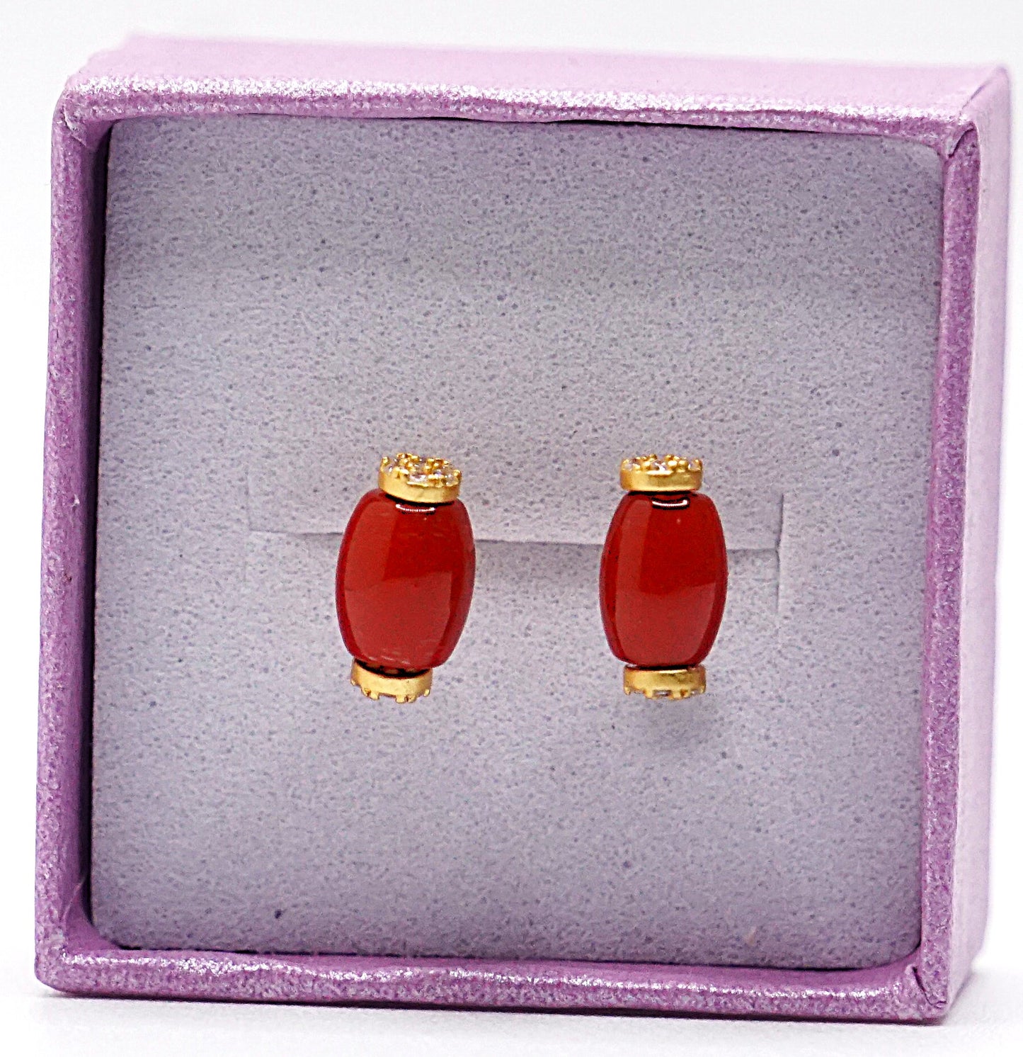 Coral earring
