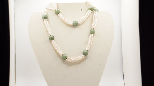 Jade pearl jewelry