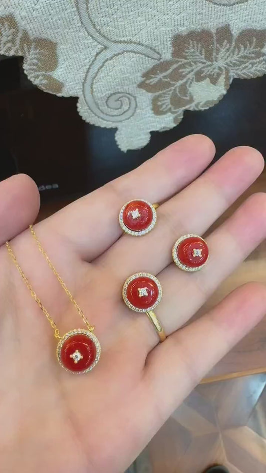 Beautiful coral set